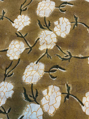 Joselyn Hand Block Printed Linen Fabric